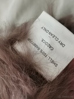 Prehoz, pončo z kožušiny - 2