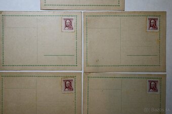 Poštové lístky SLOVENSKÝ Štát 5X - 2