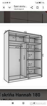 Šatníková skriňa - 2