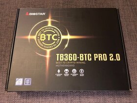 Biostar TB360-BTC PRO 12xGPU /moznost dodat s CPU/ - 2