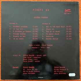 Piráti 44 Strženi Proudem vinyl 1992 - 2