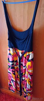 Farebné saty pre moletky xxxl - 2