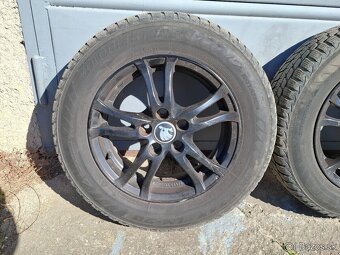 Predám kolesá 5x100 r14 Pneu 175/70 r14 staršie no ešte da - 2