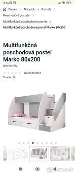 Poschodová posteľ - 2
