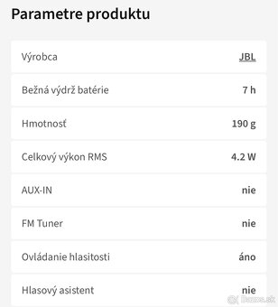 JBL Go4, Perfektný stav - 2