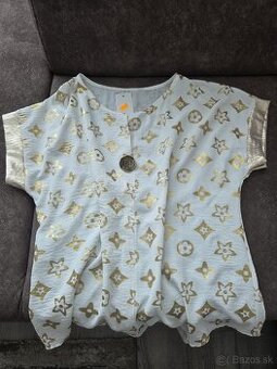 Tricko so zlatou potlacou M/L/XL - 2