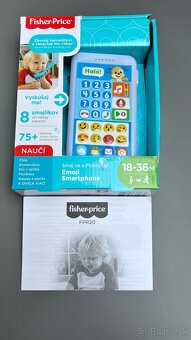 Fisher-Price Emoji Smartphone mobil pre deti SK - 2