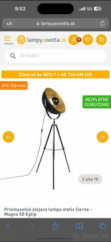Predám stojacu lampu - 2