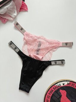Victoria’s Secret shine strap nohavičky M - 2