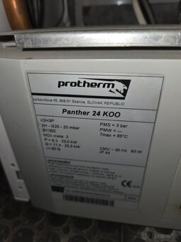 Plynový kotol Protherm a ohrievač TUV John Wood - 2