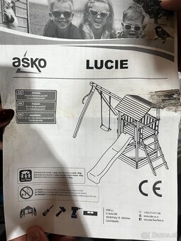Detské drevené ihrisko asko Lucie - 2