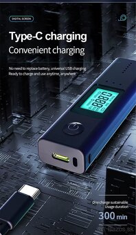Nový prenosný digitálny alkoholtester bez potreby náustkov - 2