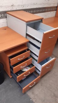 Predám kancelársky nábytok zn. HOBIS – zostava alebo jednotl - 2