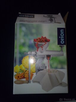 Predám odšťavovač na ovocie Orion - 2