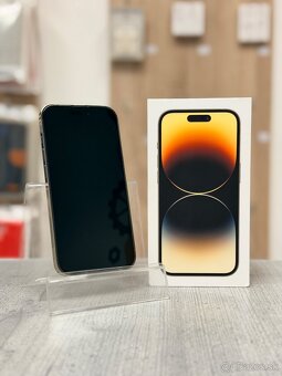 100% BATÉRIA - Apple iPhone 14 Pro 128GB Gold - 2