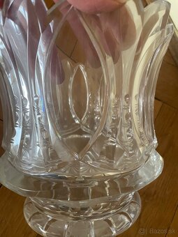 Starozitna krystalova vaza - 2