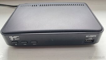 PRIJÍMAČ DVBT GO SAT GS200T2 - 2
