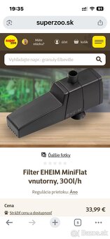 Predám akvárium + filter pre vodnú korytnačku - 2