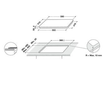 Nova biela indukcia whirlpool - 2
