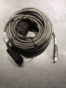 USB 2.0 predlžovací kábel 20m - 2