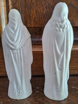Porcelánové bisquit sošky Žacler - 2