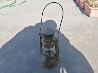 Predám starožitná petrolejová lampa - 2