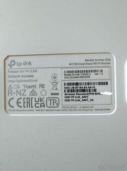 Wifi router Tp-link C24 AC750 - 2