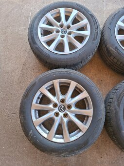 5x114.3 elektróny Mazda R17 letné pneumatiky - 2