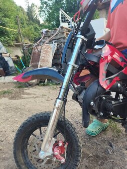 Predám mini motorku cross - 2