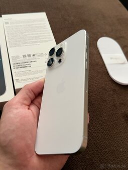 Predám iPhone 16 Pro Max 256GB - Biely - 2