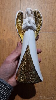 Tri anjelské figúrky + krížik ako darček - 2