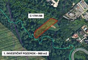 Žiar nad Hronom – 1.730 m2 INVESTIČNÉ POZEMKY – PREDAJ - 2