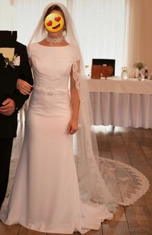 Svadobné šaty veľkosť 36 - 2