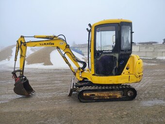 Minirypadlo Komatsu PC20R-8 - 2