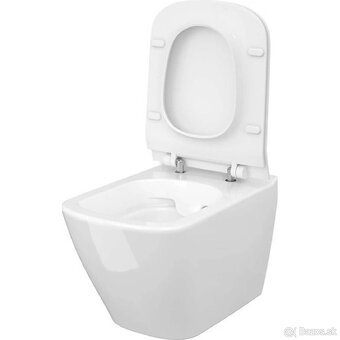 Závesná Wc Misa City Square+sedadlo - 2