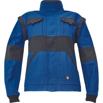 Červa- nová pracovná bunda - 2