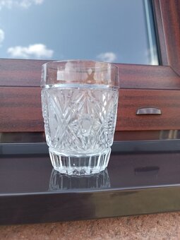 Poháre z brúseného skla - 2