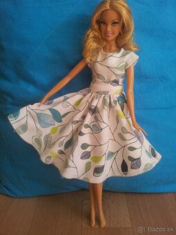 Zberatelska Barbie Basics , svadobne saty pre Barbie - 2