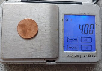 Neorazená 5cenova minca - 2