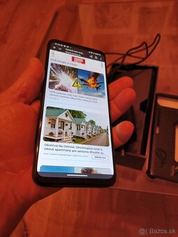 Vymením krásny a plne funkčný ASUS ROG PHONE 6 - komplet - 2