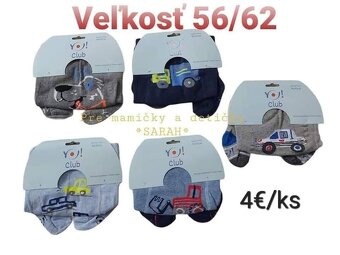 Nové pančušky pre dievčatá aj chlapcov veľkosti 56-150 - 2
