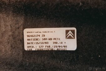 PLATO KUFRA - CITROEN C4 (5-DVEROVÝ) 2004-2008 - 2