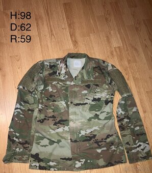 Vojenské maskáčové blúzy - 2