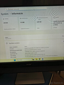 All in one PC , počítač ,Acer Z3-615 - 2