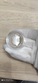 Charles III korunovácia - investičné strieborné mince - 2