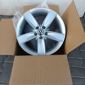 Predám Aludisky original VW VERONA 5X100 7JR16 ET35 - 2