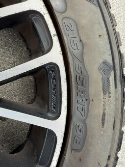Komplet Sada Disky Hankook 255/55 R17 Zimné Pneu - 2