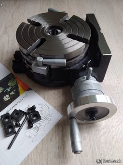 Otočný stôl 150mm, vertikálne aj horizontálne upnutie - 2