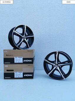 Vw Multivan alu disky Ronal 5X120 7,5X18 ET52 1209 - 2