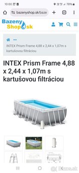 Predám nadzemný bazén - 2